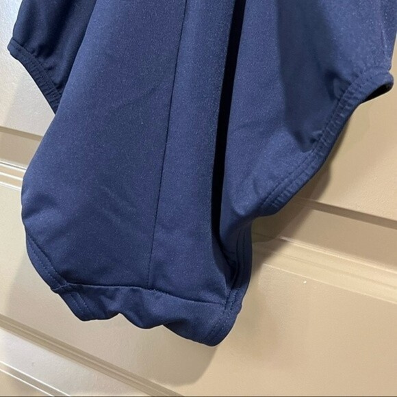 Michael Kors U-Neck Maillot Black One piece Swimsuit - Bodysuit Size 6 - Picture 8 of 11